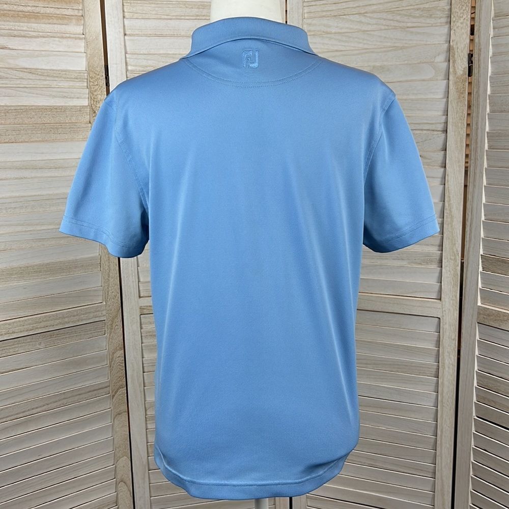 FootJoy FJ Solid Performance Golf Jersey Polo Medium - Picture 4 of 9